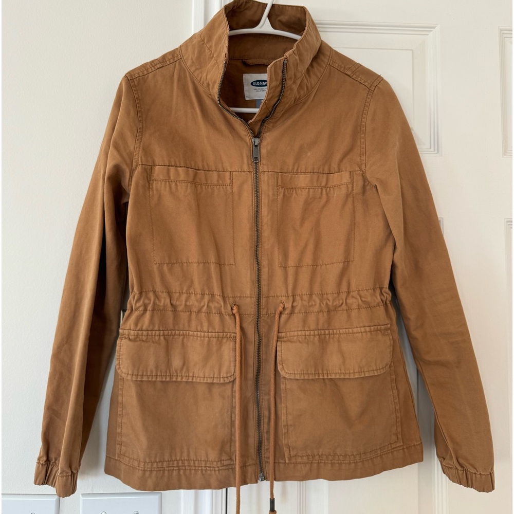 Old Navy tie waist Cargo Jacket